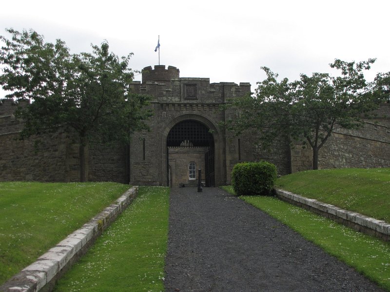 jetburgh castle.jpg - De ingang van Jetburgh castle. Jarenlang gebruikt als gevangenis.